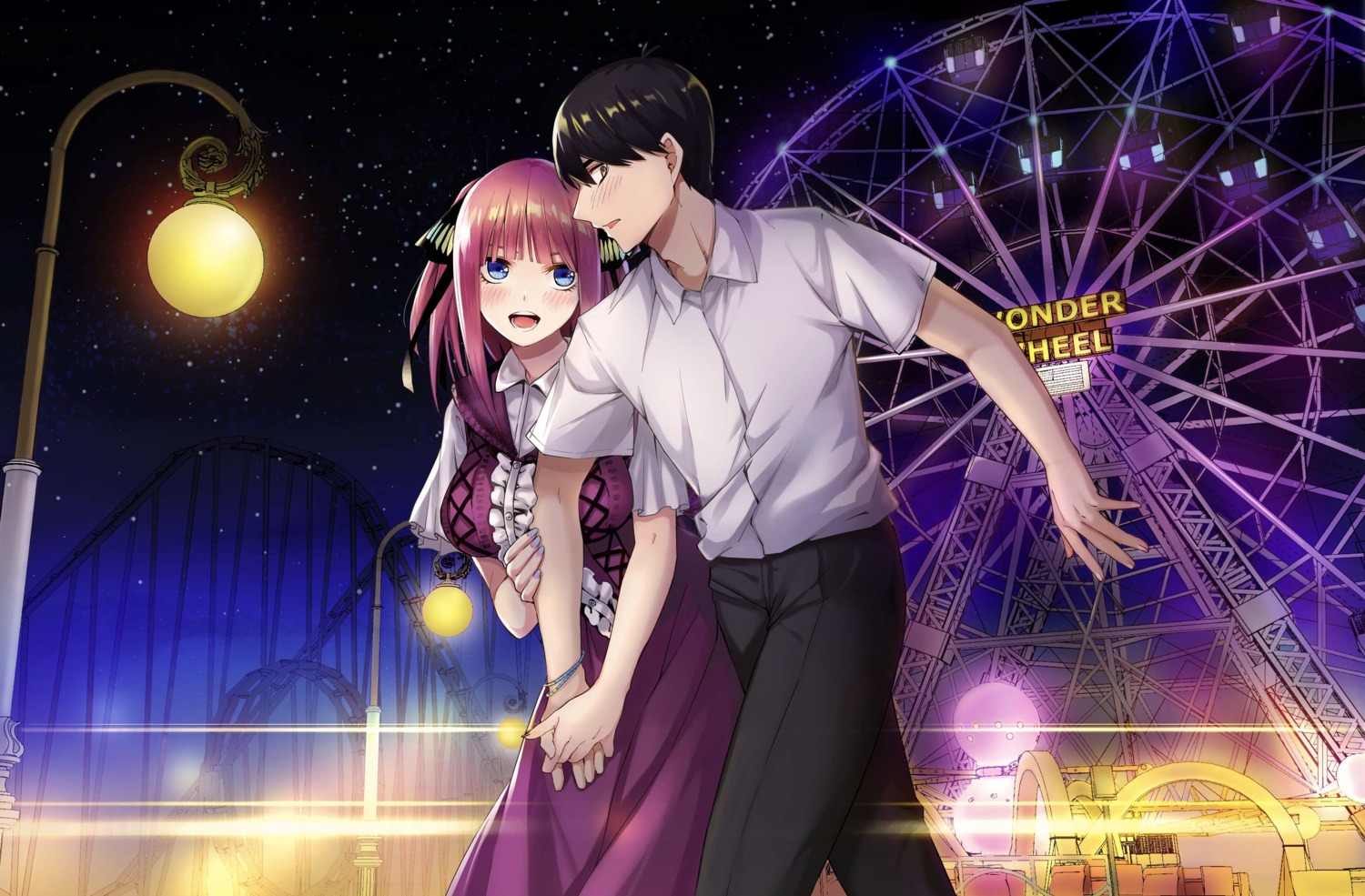 kosmos beta 5toubun no hanayome nakano nino uesugi fuutarou dress